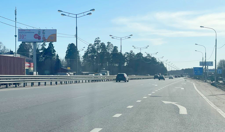 Фотография рекламного носителя, тип: Суперсайт 5x15, адрес: Лесной пос., Пушкина ул., д.8Б, Пушкино, Московская область, Россия. Сторона Б №725031