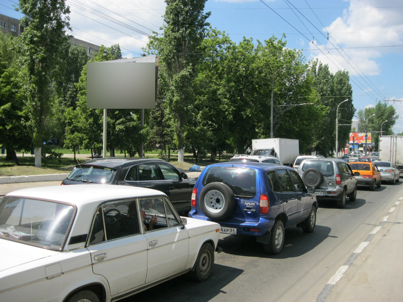 Фотография рекламного носителя, тип: Билборд 3x6, адрес: 50 лет Октября пр-т. Х Алексеевская ул., Саратов, Саратовская область, Россия. Сторона B №418424