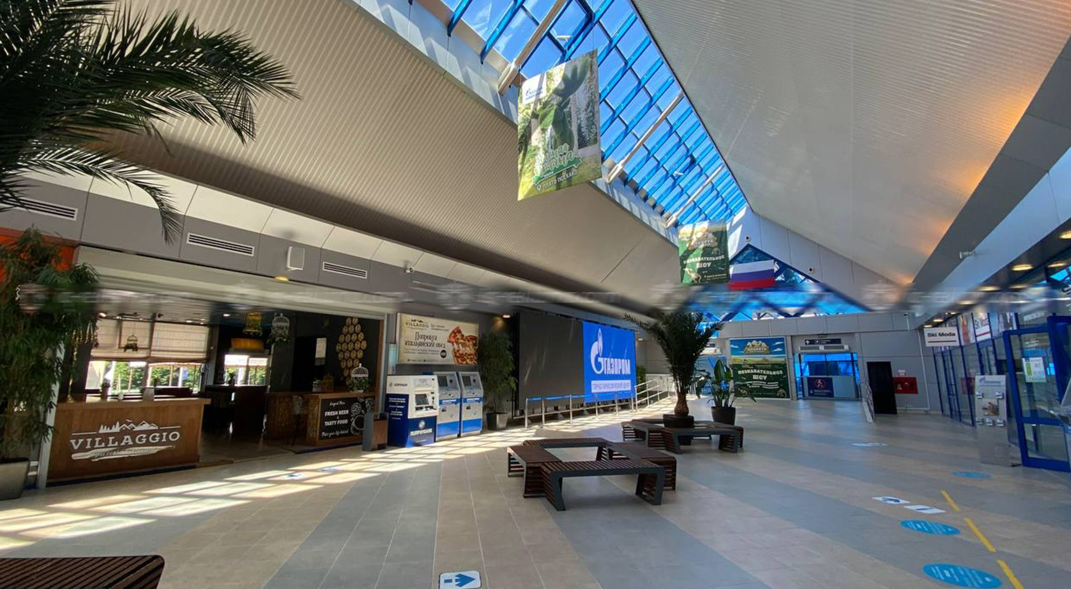 Фотография рекламного носителя, тип: Медиафасад, адрес: Ачипсинская ул., д.6, Станция КД, Сочи, Краснодарский край, Россия. Сторона А1-А10 №1324171