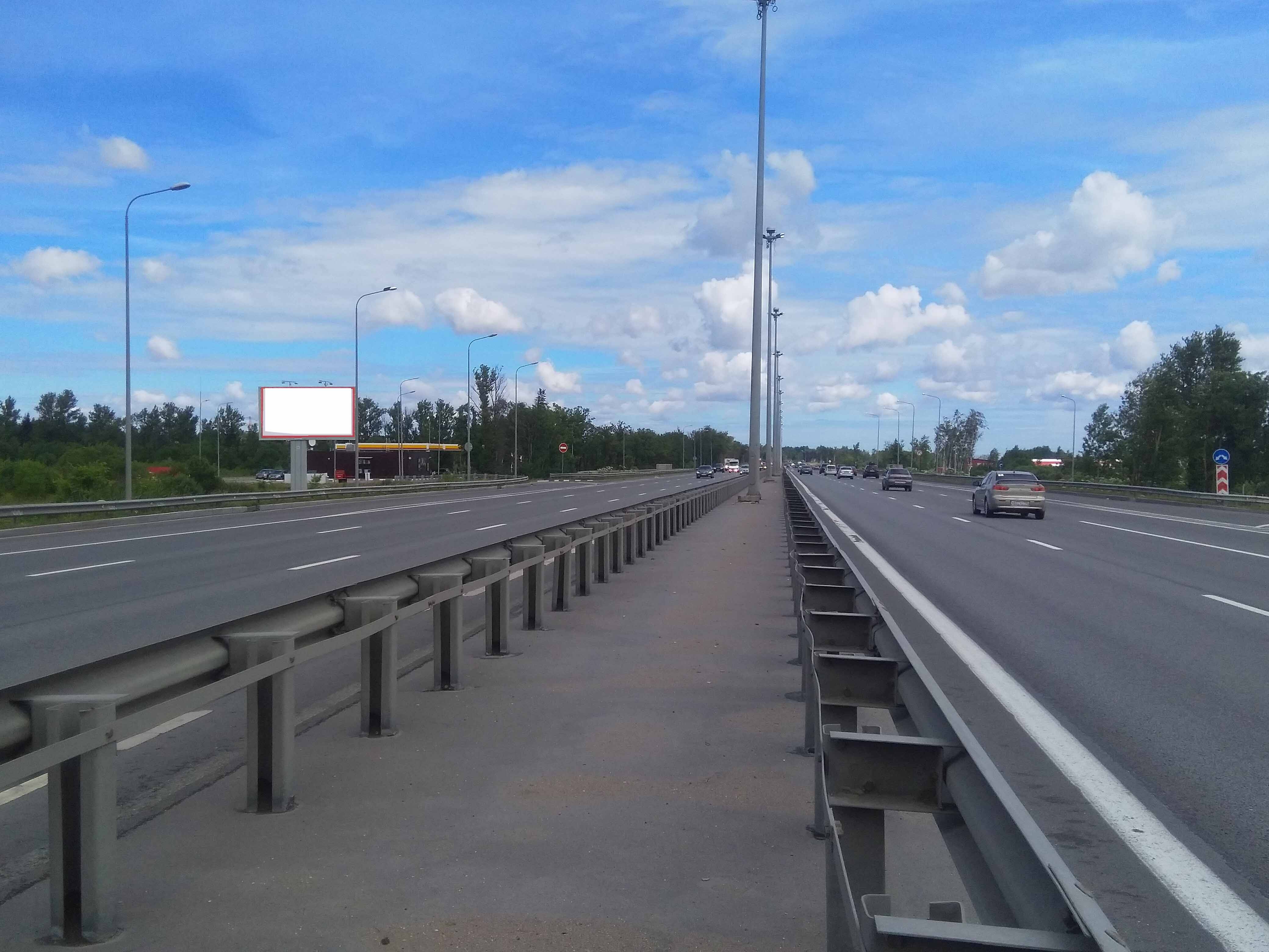 Фотография рекламного носителя, тип: Билборд 3x6, адрес: Пулковское ш., д.81, Санкт-Петербург, Россия. Сторона Б №680951