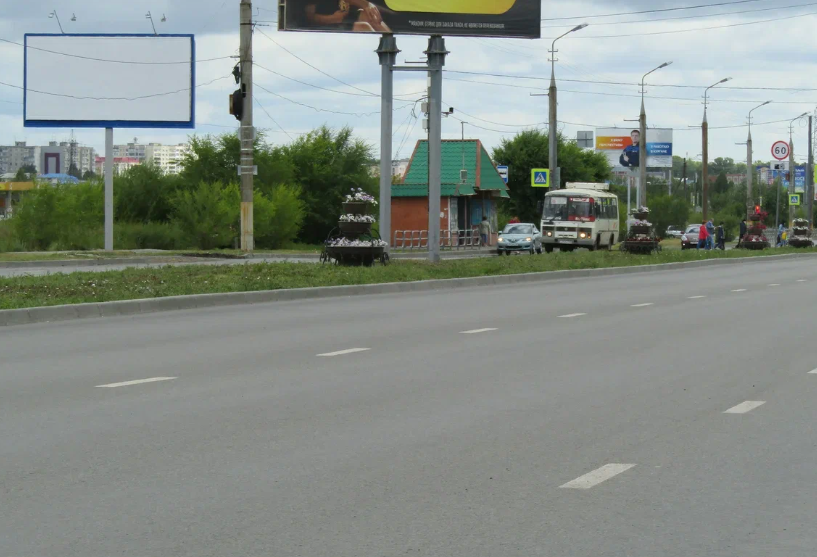 Фотография рекламного носителя, тип: Билборд 3x6, адрес: Голикова пр-т., мкр.,6, Курган, Курганская область, Россия. Сторона В №589244