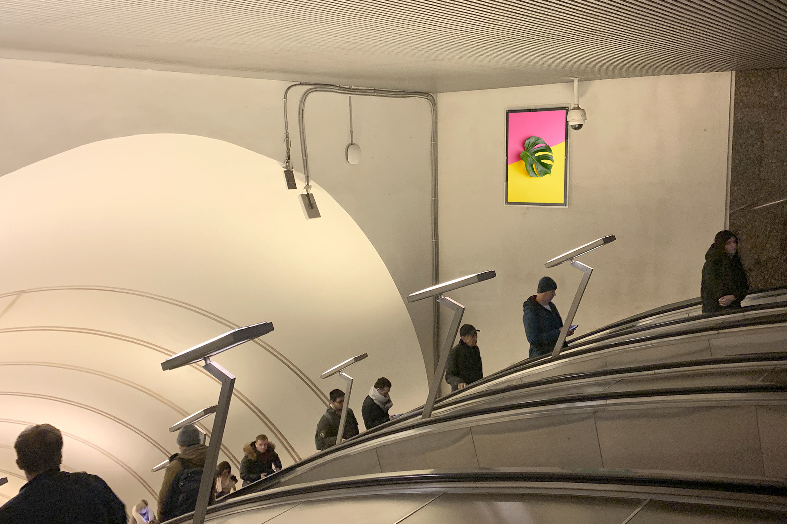 Фотография рекламного носителя, тип: Кристалайт, адрес: Станция метро «Достоевская», линия Люблинско-Дмитровская, Москва, Россия. Сторона/вариант №1001983