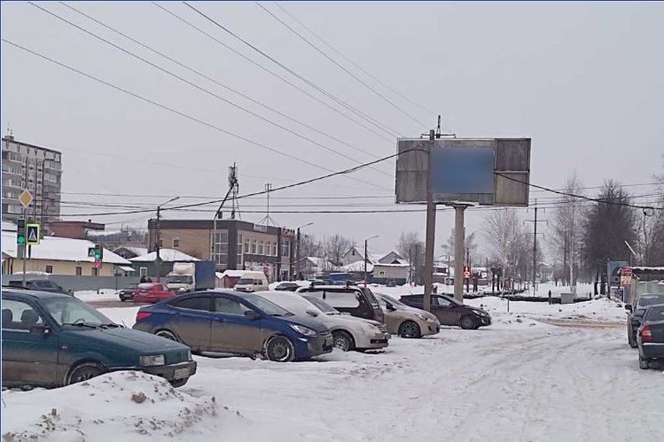 Фотография рекламного носителя, тип: Билборд 3x6, адрес: Московская ул. Х Пионерская ул., Владимир, Владимирская область, Россия. Сторона А №614801