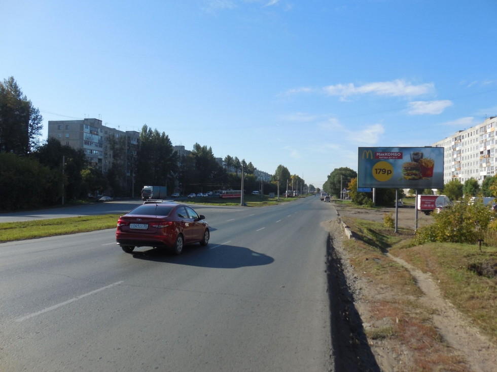 Фотография рекламного носителя, тип: Билборд 3x6, адрес: Заозерная ул., д.6, Омск, Омская область, Россия. Сторона А №1009877