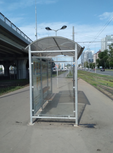 Фотография рекламного носителя, тип: Остановка 1.8x1.2, адрес: Ново-Садовая ул. Х Советской Армии ул., Самара, Самарская область, Россия. Сторона В2 №1080438