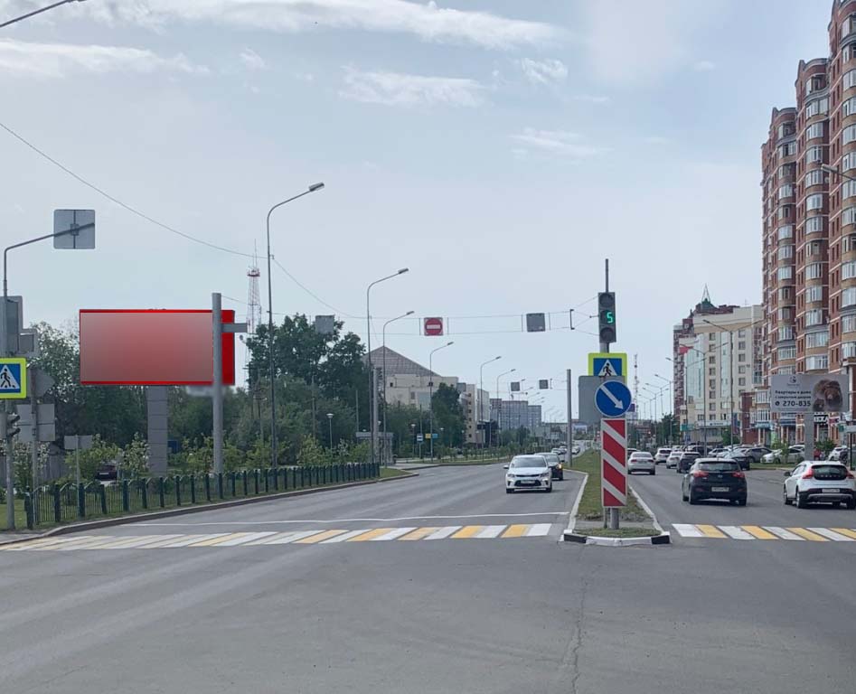 Фотография рекламного носителя, тип: Билборд 3x6, адрес: Университетская ул., д.9, поз.2, Сургут, Ханты-Мансийский автономный округ – Югра, Россия. Сторона Б №960187