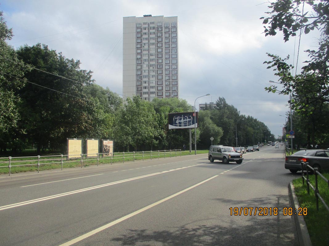 Фотография рекламного носителя, тип: Афиша 1.75x1.8, адрес: Фестивальная ул., д.51, поз.2, стенд 1, Москва, Россия. Сторона А1 №866576