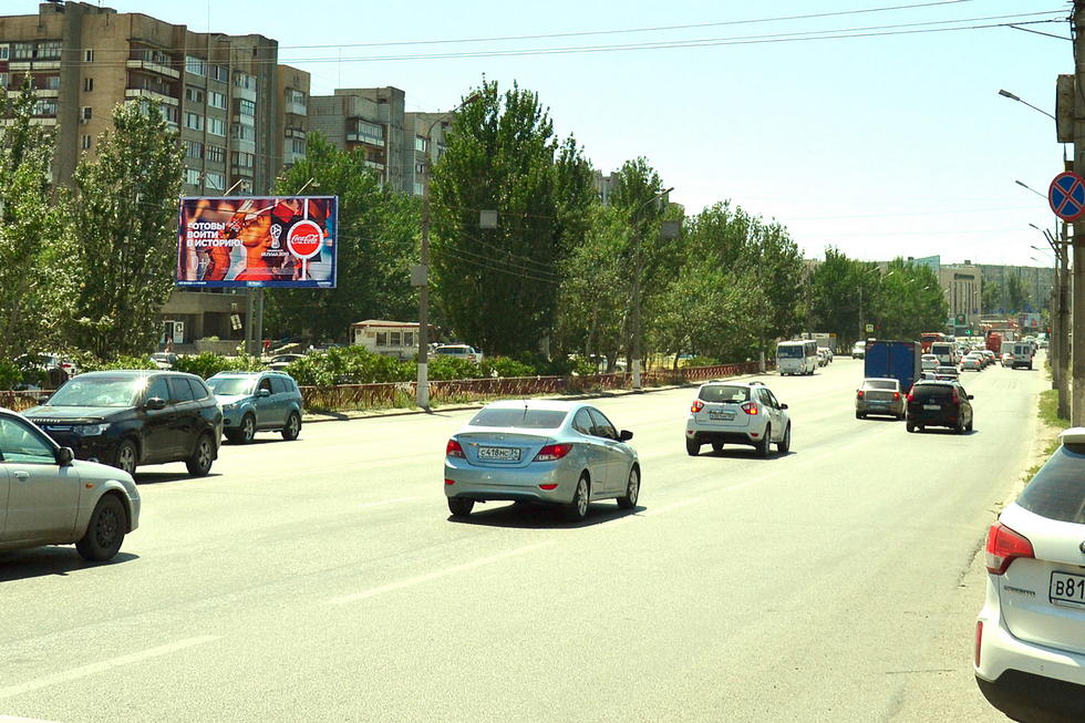 Фотография рекламного носителя, тип: Билборд 3x6, адрес: Героев Сталиниграда пр-т., д.40, Волгоград, Волгоградская область, Россия. Сторона Б №369341