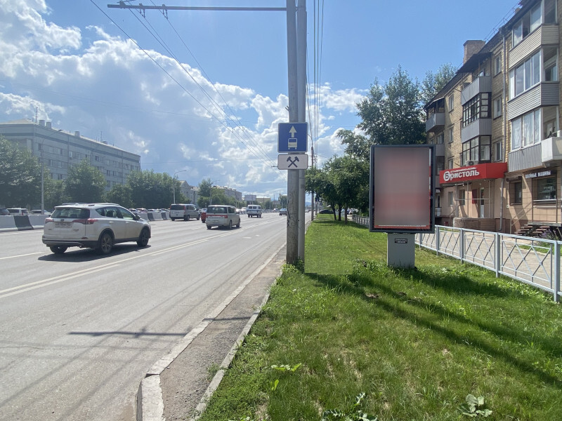 Фотография рекламного носителя, тип: Ситиформат 1.8x1.2, адрес: Партизана Железняка ул., д.24, Красноярск, Красноярский край, Россия. Сторона A №870162