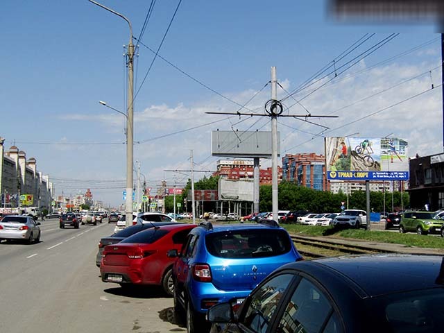 Фотография рекламного носителя, тип: Билборд 3x6, адрес: Маршала Жукова ул., д.101, Омск, Омская область, Россия. Сторона А №616873