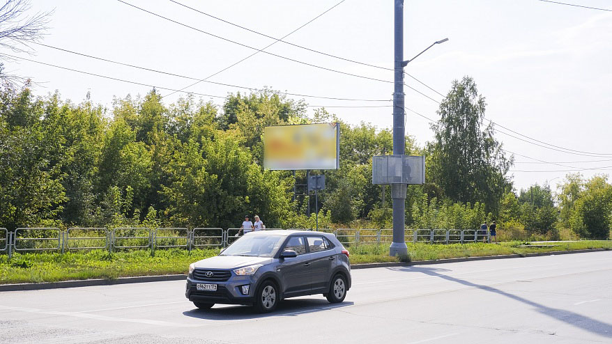 Фотография рекламного носителя, тип: Билборд 3x6, адрес: Богдана Хмельницкого ул., д.43, Челябинск, Челябинская область, Россия. Сторона Б №952626