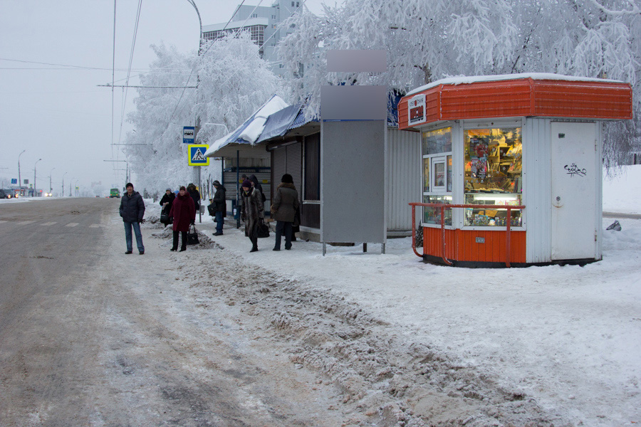Фотография рекламного носителя, тип: Нестандартный ситиформат, адрес: Маршала Жукова пр-т., ООТ Стомклиника, поз.1, Иркутск, Иркутская область, Россия. Сторона А №509417