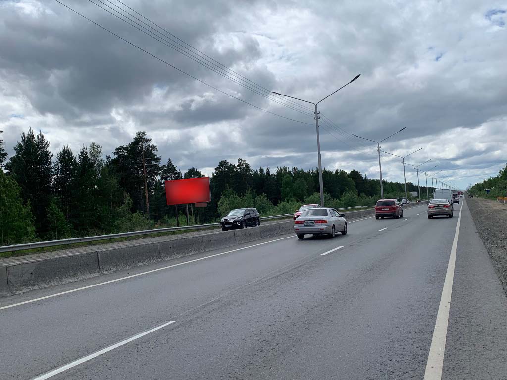 Фотография рекламного носителя, тип: Билборд 3x6, адрес: Тюменский тракт, поз.2, Сургут, Ханты-Мансийский автономный округ – Югра, Россия. Сторона Б №959937