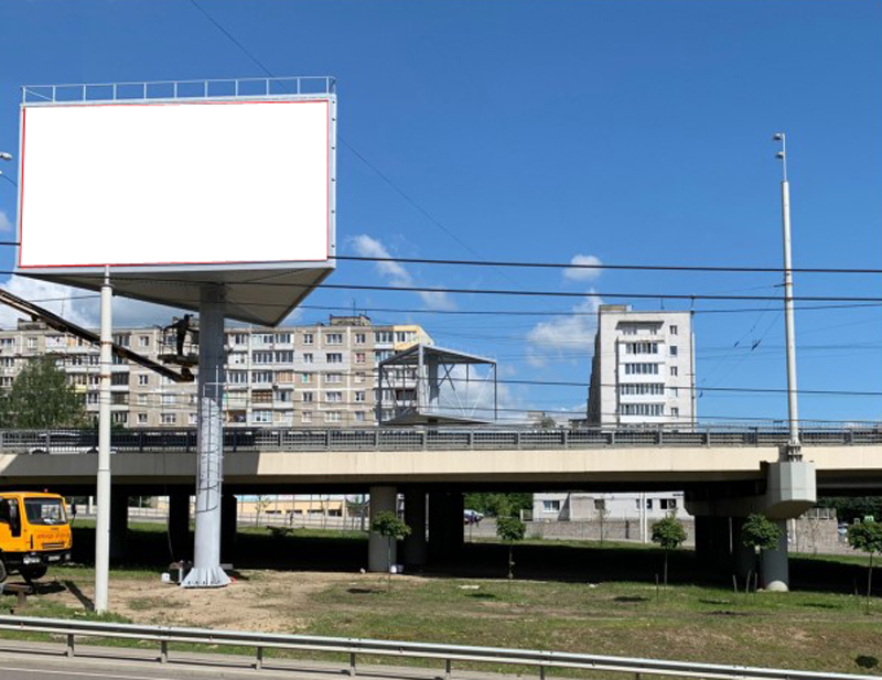 Фотография рекламного носителя, тип: Суперсайт 5x10, адрес: Московский пр-т., д.97, Калининград, Калининградская область, Россия. Сторона C №821610