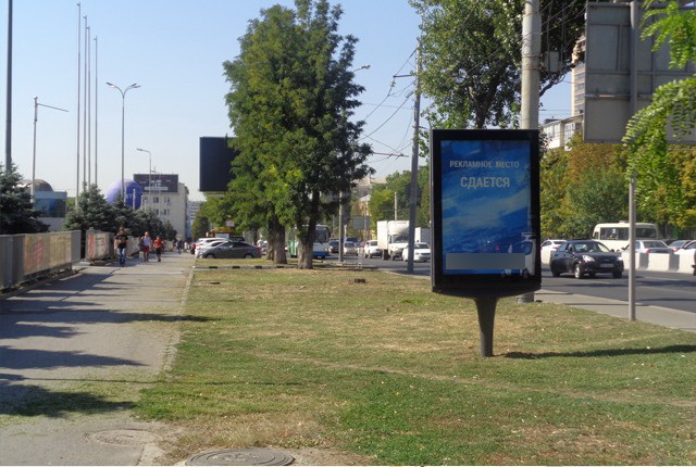 Фотография рекламного носителя, тип: Ситиформат 1.8x1.2, адрес: Михаила Нагибина пр-т., д.30, Ростов-на-Дону, Ростовская область, Россия. Сторона Б №782063