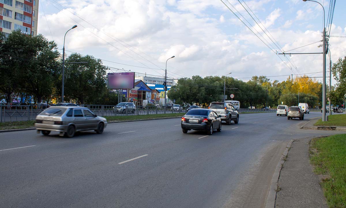 Фотография рекламного носителя, тип: Билборд 3x6, адрес: Мира пр-т., д.72а, Томск, Томская область, Россия. Сторона B №839585