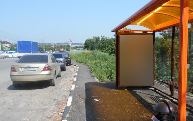 Фотография рекламного носителя, тип: Остановка 1.8x1.2, адрес: 40-летия Победы пр-т., ост. ПролетР "рынок Александровка", Ростов-на-Дону, Ростовская область, Россия. Сторона А №622063