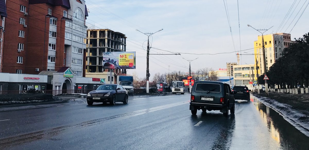 Фотография рекламного носителя, тип: Билборд 3x6, адрес: Гагарина ул., д.39, Чебоксары, Республика Чувашия, Россия. Сторона B №838490