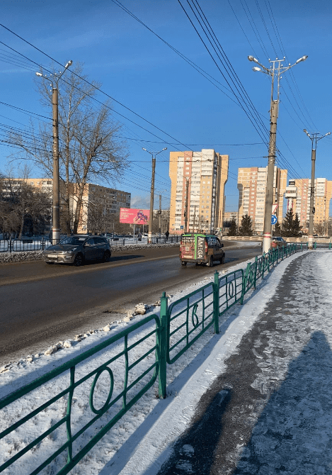 Фотография рекламного носителя, тип: Билборд 3x6, адрес: Косарева ул., кольцевая развязка с 70 лет Октября пр-т., Саранск, Республика Мордовия, Россия. Сторона Б №1324660