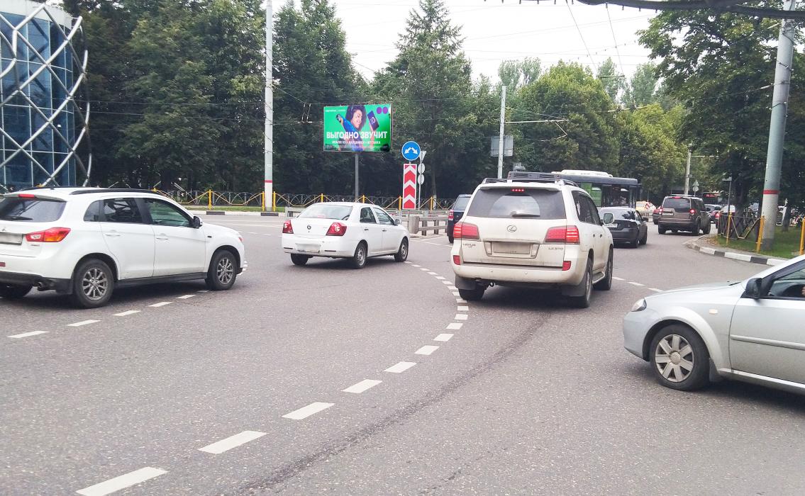 Фотография рекламного носителя, тип: Билборд 3x6, адрес: Юбилейный пр-т. Х 9 Мая ул., круговое движение, Химки, Московская область, Россия. Сторона Б №767631