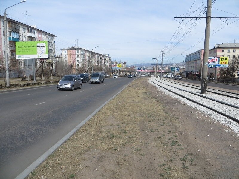 Фотография рекламного носителя, тип: Билборд 3x6, адрес: Бабушкина ул., Улан-Удэ, Республика Бурятия, Россия. Сторона В №697062