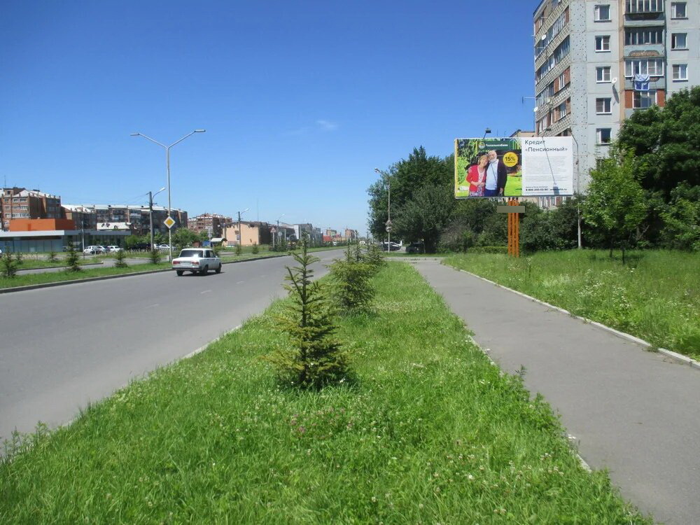 Фотография рекламного носителя, тип: Билборд 3x6, адрес: Весенняя ул., д.2, Владикавказ, Республика Северная Осетия – Алания, Россия. Сторона А №451641