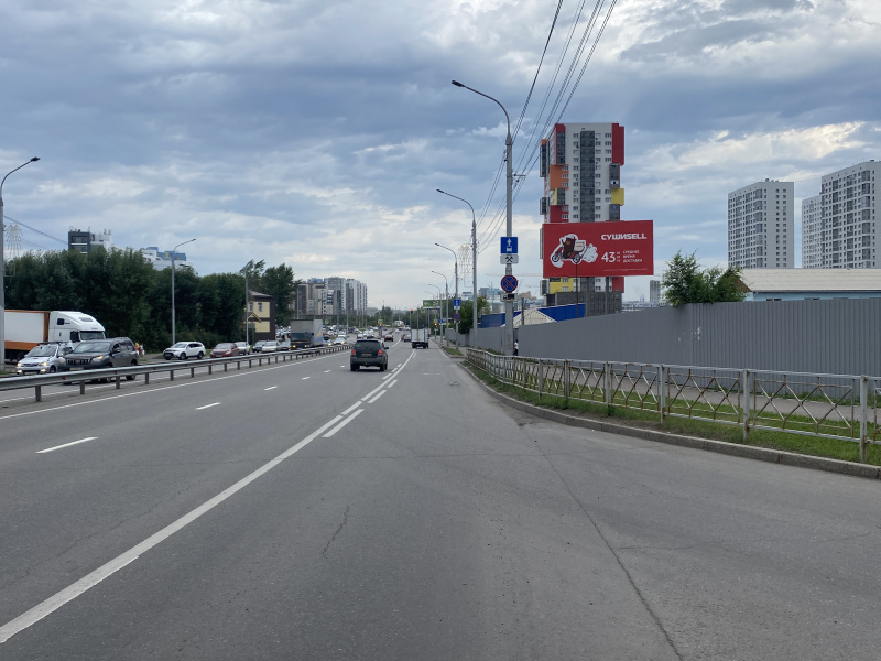 Фотография рекламного носителя, тип: Билборд 3x6, адрес: Шахтеров ул., д.62/2, Красноярск, Красноярский край, Россия. Сторона А №758077