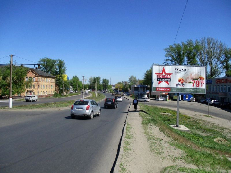 Фотография рекламного носителя, тип: Билборд 3x6, адрес: Литовская ул. Х 3-я Песковуская ул., Курск, Курская область, Россия. Сторона A1-A3 №716238