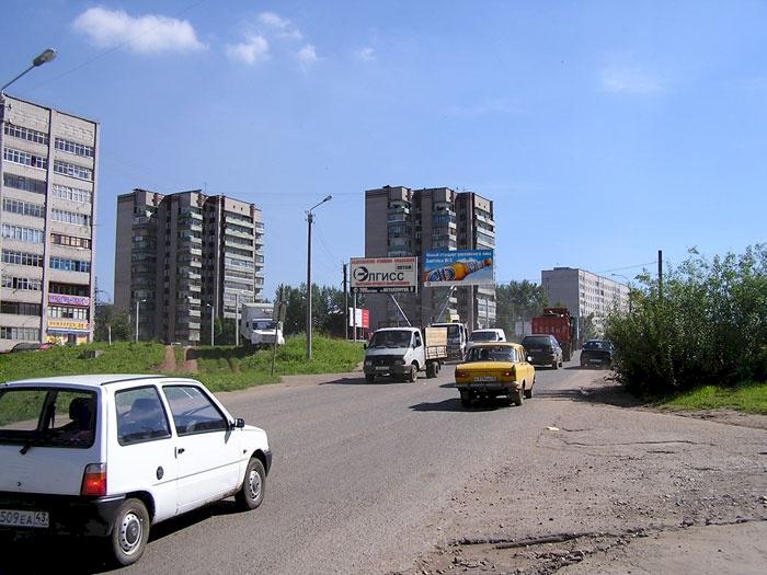 Фотография рекламного носителя, тип: Билборд 3x6, адрес: Упита ул., д.13, Киров, Кировская область, Россия. Сторона B21-B23 №524656