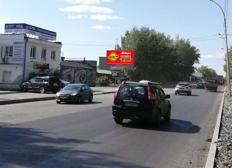 Фотография рекламного носителя, тип: Билборд 3x6, адрес: Шефская ул., д.2г/3 X Данилы Зверева ул., Екатеринбург, Свердловская область, Россия. Сторона Б №789945