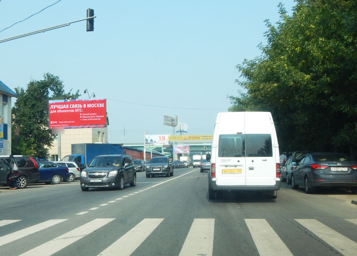 Фотография рекламного носителя, тип: Билборд 3x6, адрес: Инициативная ул., д.8-10, Люберцы, Московская область, Россия. Сторона B №442889