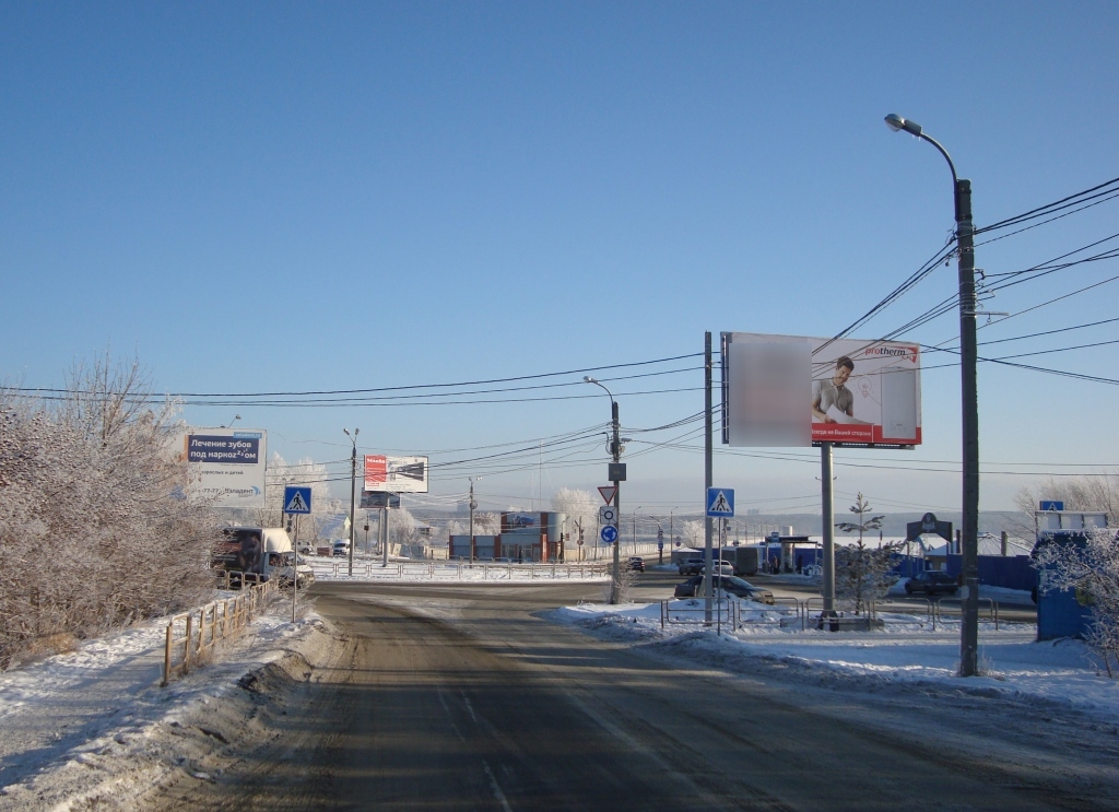 Фотография рекламного носителя, тип: Билборд 3x6, адрес: Чичерина ул., за Молнией, Челябинск, Челябинская область, Россия. Сторона В №1058461