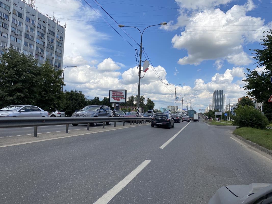 Фотография рекламного носителя, тип: Ситиборд 2.7x3.7, адрес: Красная ул. Х Октябрьский пр-т., Люберцы, Московская область, Россия. Сторона Б №849071