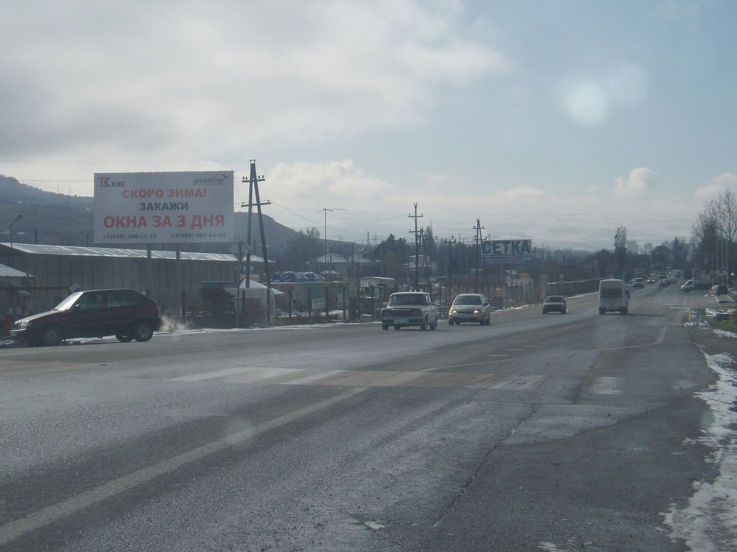 Фотография рекламного носителя, тип: Билборд 3x6, адрес: А-157 Мин-Воды-Кисловодск а/д., 42 000м, Кисловодск, Ставропольский край, Россия. Сторона B №947560