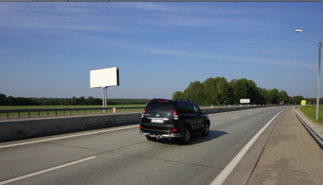 Фотография рекламного носителя, тип: Билборд 3x6, адрес: Р-255 Сибирь а/д., 65 150м, Новосибирск, Новосибирская область, Россия. Сторона Б №558047