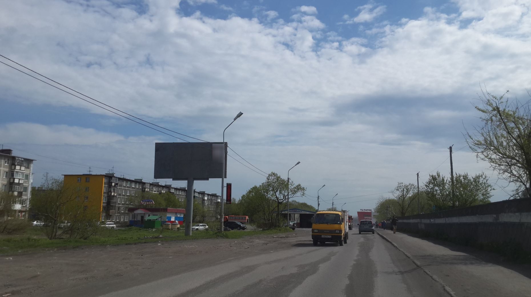 Фотография рекламного носителя, тип: Билборд 3x6, адрес: Абеля ул., д.7, Петропавловск-Камчатский, Камчатский край, Россия. Сторона B №1041551