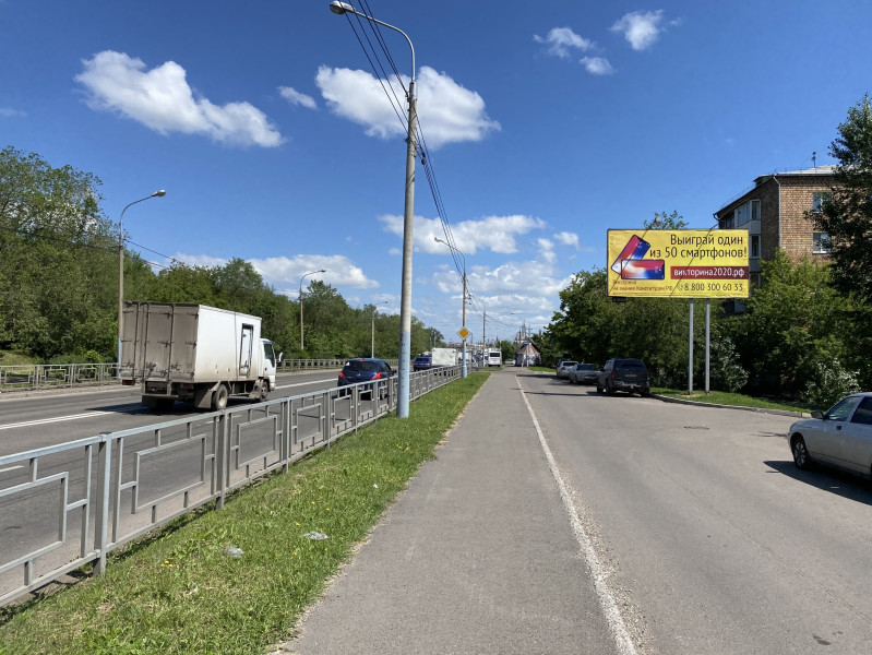 Фотография рекламного носителя, тип: Билборд 3x6, адрес: 60 лет Октября ул., д.114, Красноярск, Красноярский край, Россия. Сторона А №758107