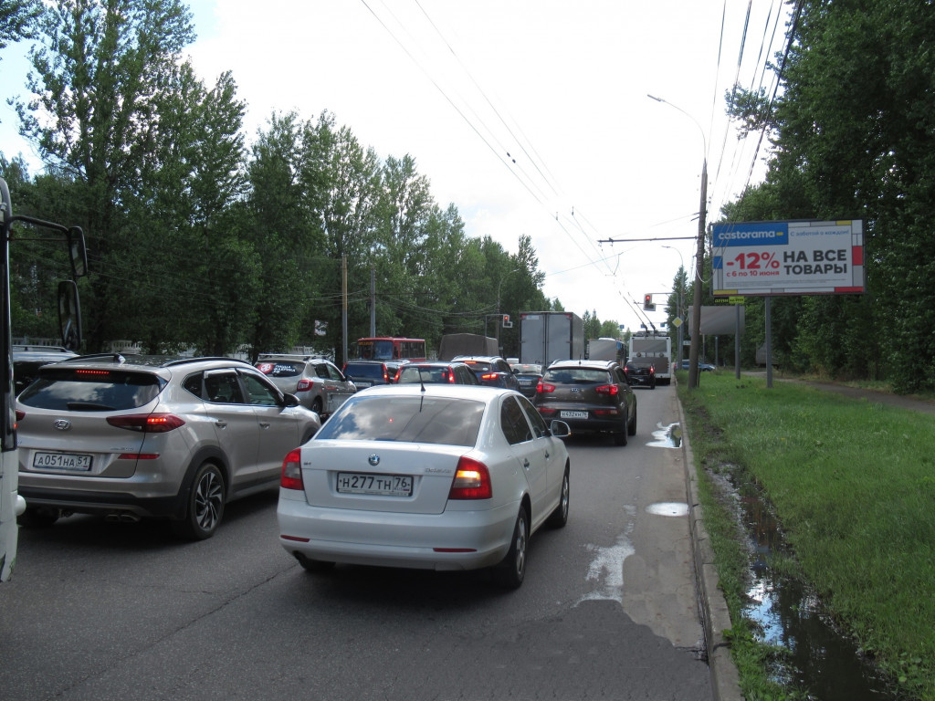 Фотография рекламного носителя, тип: Билборд 3x6, адрес: Октября пр-т., д.89, Ярославль, Ярославская область, Россия. Сторона А №638571