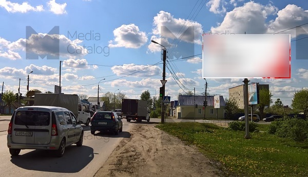 Фотография рекламного носителя, тип: Билборд 3x6, адрес: Октябрьская ул., д.69, Кузнецк, Пензенская область, Россия. Сторона А №1067715