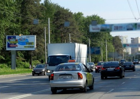 Фотография рекламного носителя, тип: Билборд 3x6, адрес: Космонавтов ш. Х 9 Мая ул., поз.2, Пермь, Пермский край, Россия. Сторона B №769784