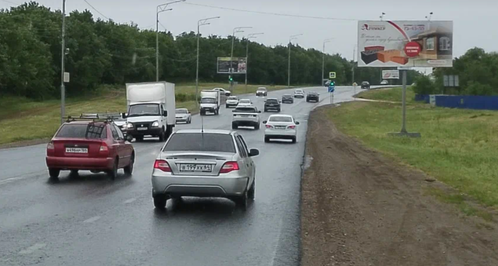 Фотография рекламного носителя, тип: Билборд 3x6, адрес: Усть-Курдюмская ш., Лента, Саратов, Саратовская область, Россия. Сторона А №1078191