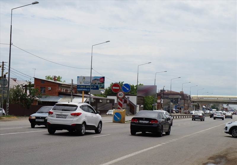 Фотография рекламного носителя, тип: Билборд 3x6, адрес: Тургеневское ш., 100м до Краснодара, Краснодар, Краснодарский край, Россия. Сторона Б №559303