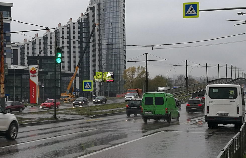 Фотография рекламного носителя, тип: Билборд 3x6, адрес: Остужева ул., д.2б, Воронеж, Воронежская область, Россия. Сторона Б №1004919