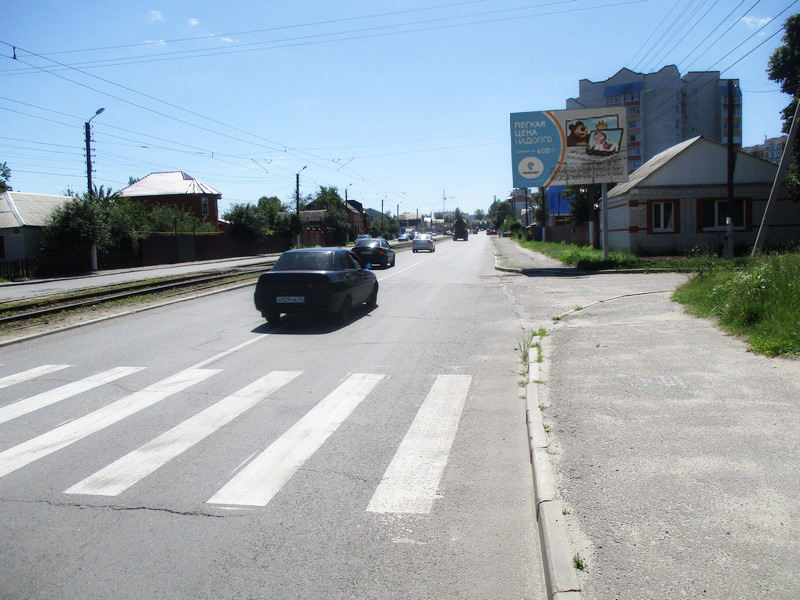 Фотография рекламного носителя, тип: Нестандартный билборд, адрес: Коммунальная ул., д.22 Х 8 Марта ул., Курск, Курская область, Россия. Сторона A №707062