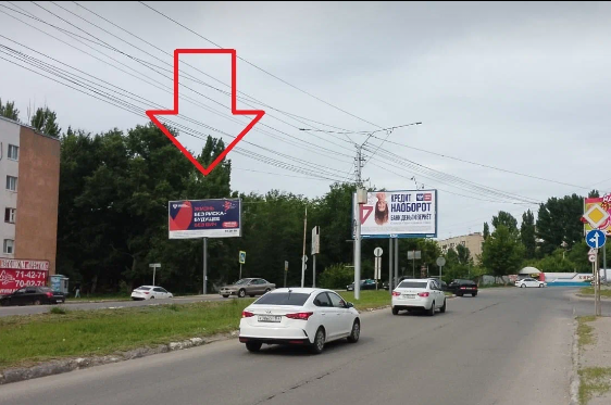 Фотография рекламного носителя, тип: Билборд 3x6, адрес: Техническая ул. Х Селекционный пр-зд., Саратов, Саратовская область, Россия. Сторона Б №607089