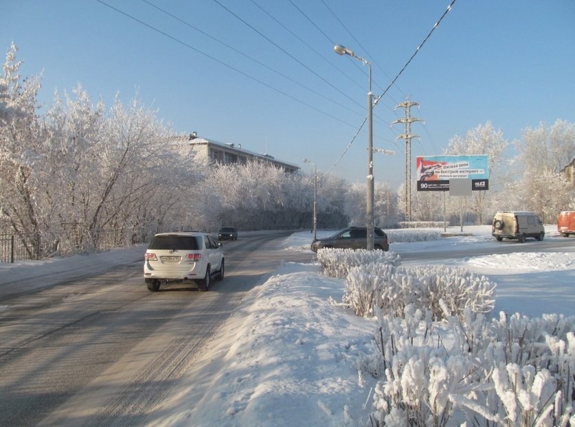 Фотография рекламного носителя, тип: Билборд 3x6, адрес: Ульяновский пр-т., д.36, Красноярск, Красноярский край, Россия. Сторона Б №593165