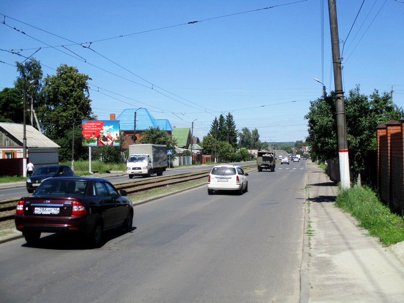 Фотография рекламного носителя, тип: Нестандартный билборд, адрес: Коммунальная ул., д.22 Х 8 Марта ул., Курск, Курская область, Россия. Сторона B №707063