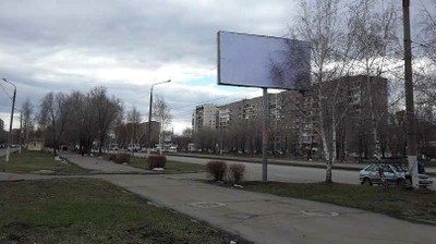 Фотография рекламного носителя, тип: Билборд 3x6, адрес: К.Маркса пр-т., д.159, Магнитогорск, Челябинская область, Россия. Сторона Б №780586
