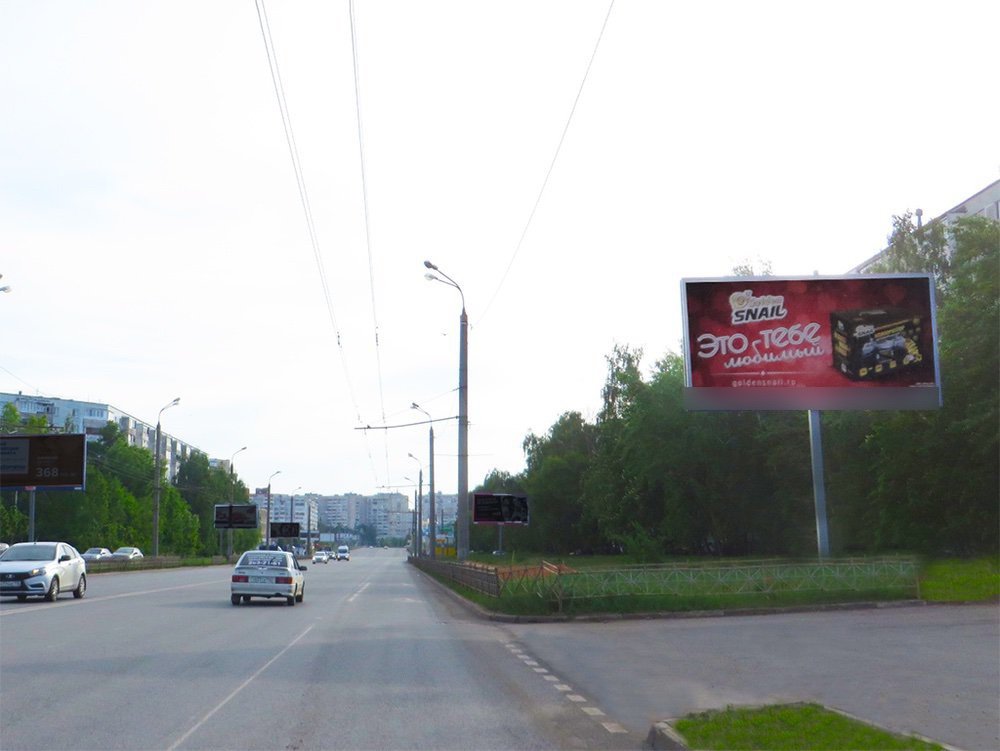 Фотография рекламного носителя, тип: Билборд 3x6, адрес: Фучика ул., д.42а, Казань, Республика Татарстан, Россия. Сторона А №761313