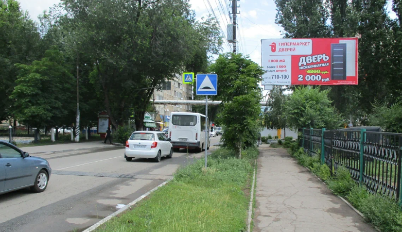 Фотография рекламного носителя, тип: Билборд 3x6, адрес: Волоха ул., д.9А, Энгельс, Саратовская область, Россия. Сторона А №937568